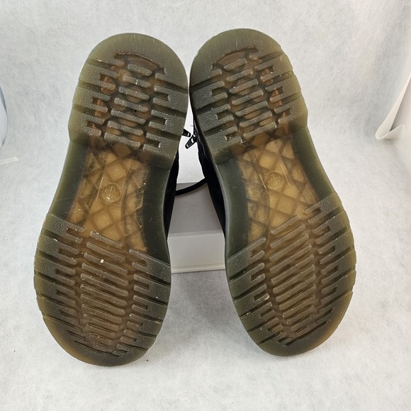 Dr. Martens Black Bouncing Sole Boots W Size 5 Goth Punk Grunge - Picture 7 of 9